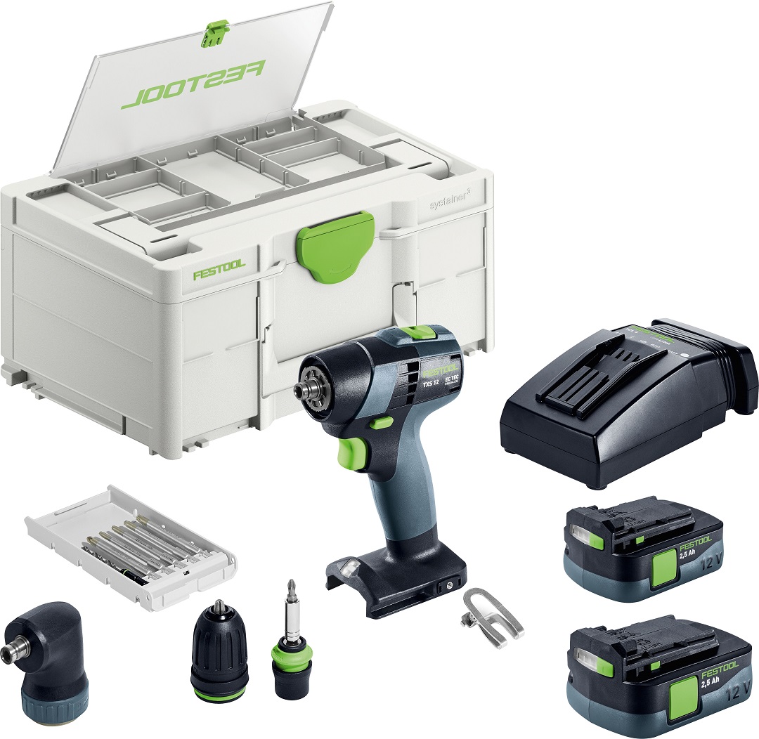 Festool Akku-Bohrschrauber TXS 12 2,5-Set - 576874