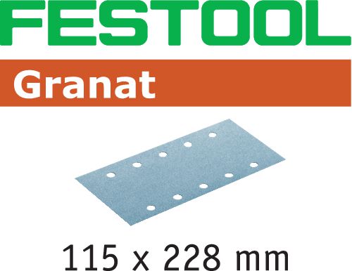 Festool Schleifstreifen STF 115X228 GR/50 Granat