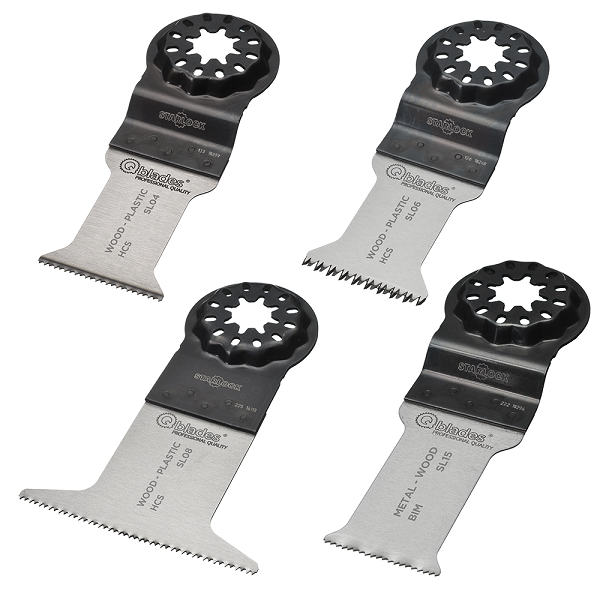 Qblades Sägeblätter-Set für Metall & Holz SL92