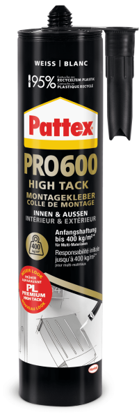 Pattex Montagekleber PRO600, High Tack