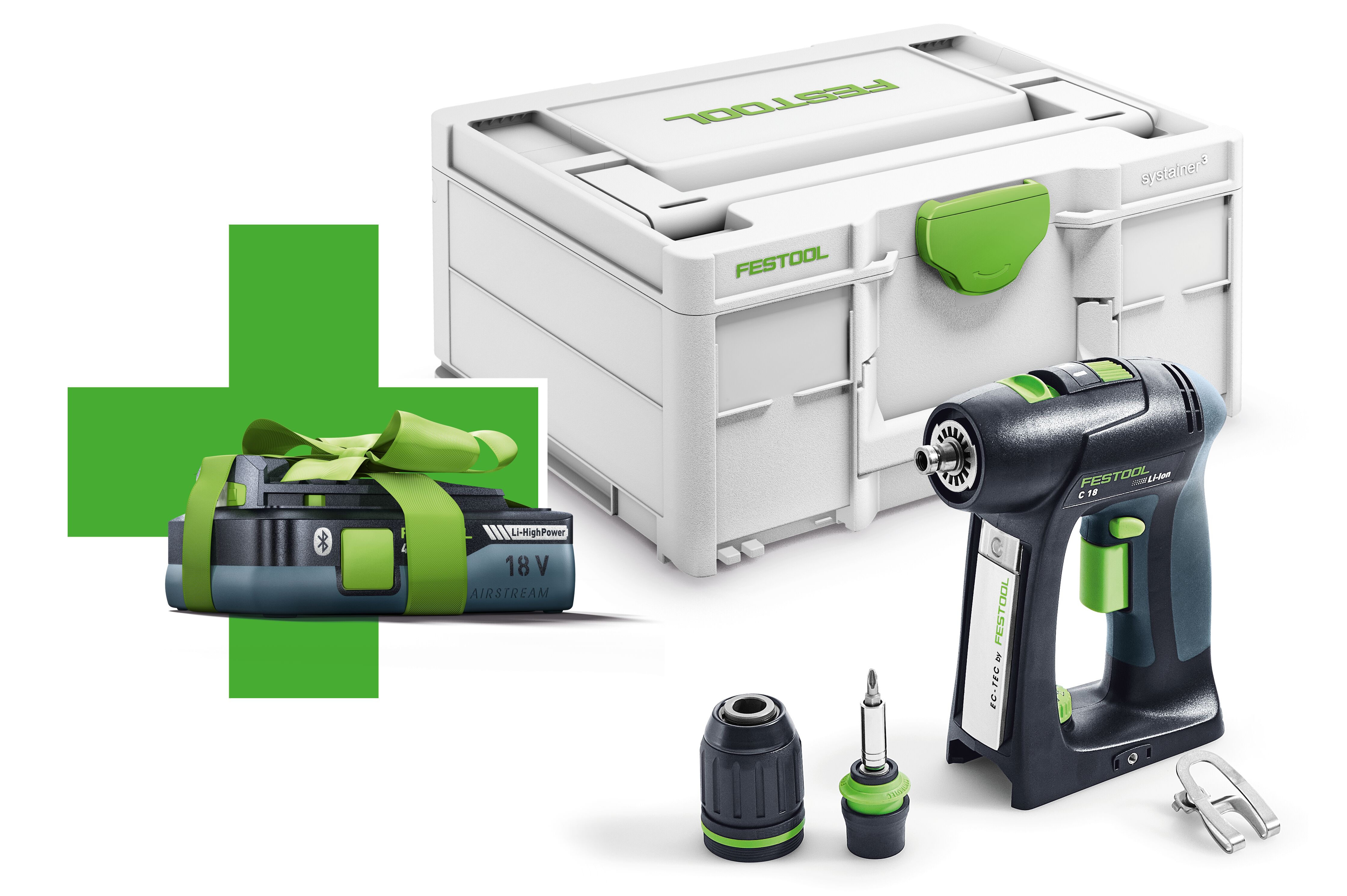  Festool Akku-Bohrschrauber C 18-Basic-4,0 - 577050