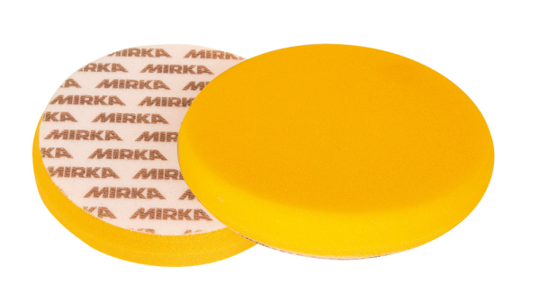 Mirka Schaumstoffpad 150x25mm gelb flach. 2/Pack