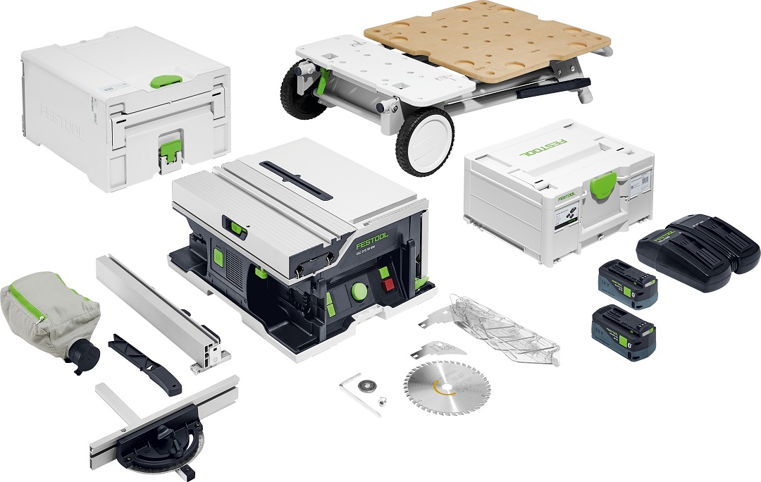 Festool Akku-Tischkreissäge CSC SYS 50 EBI-Set - 577379