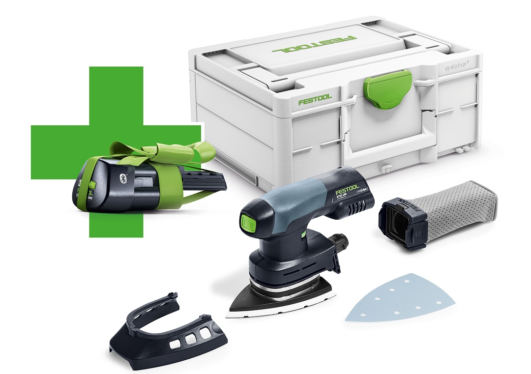 Festool Akku-Deltaschleifer DTSC 400-Basic-ERGO - 577029