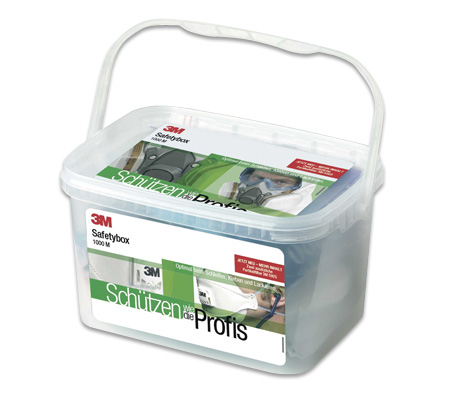   3M™ Sicherheitsbox, Atemschutzmaskenset 1000M