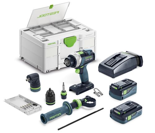 Festool Akku-Bohrschrauber TDC 18/4 5,0/4,0 I-Set QUADRIVE