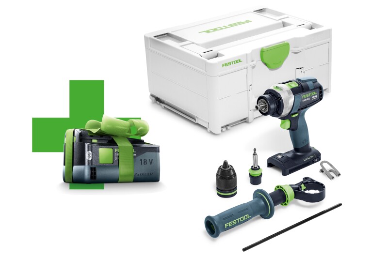 Festool Akku-Schlagbohrschrauber QUADRIVE TPC 18/4 I-Basic-5,0 - 577053