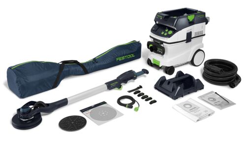 Festool Langhalsschleifer- und Sauger-Set LHS 2-M 225 EQ/CTM 36-Set PLANEX - 577458