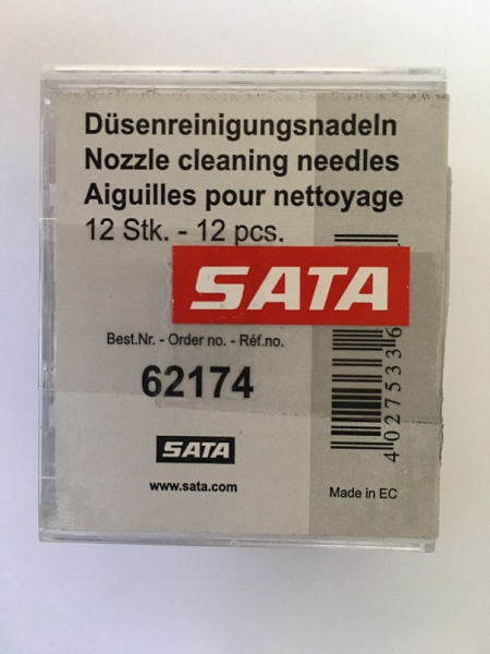 SATA Düsenreinigungsnadeln 62174