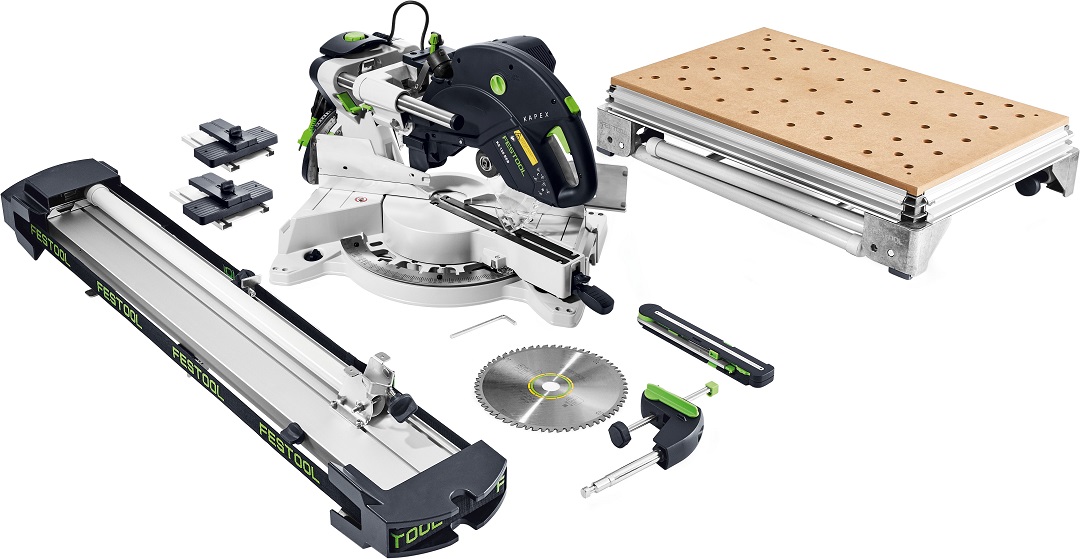 Festool Kapp-Zugsäge KS 120 REB-Set-MFT KAPEX - 576663