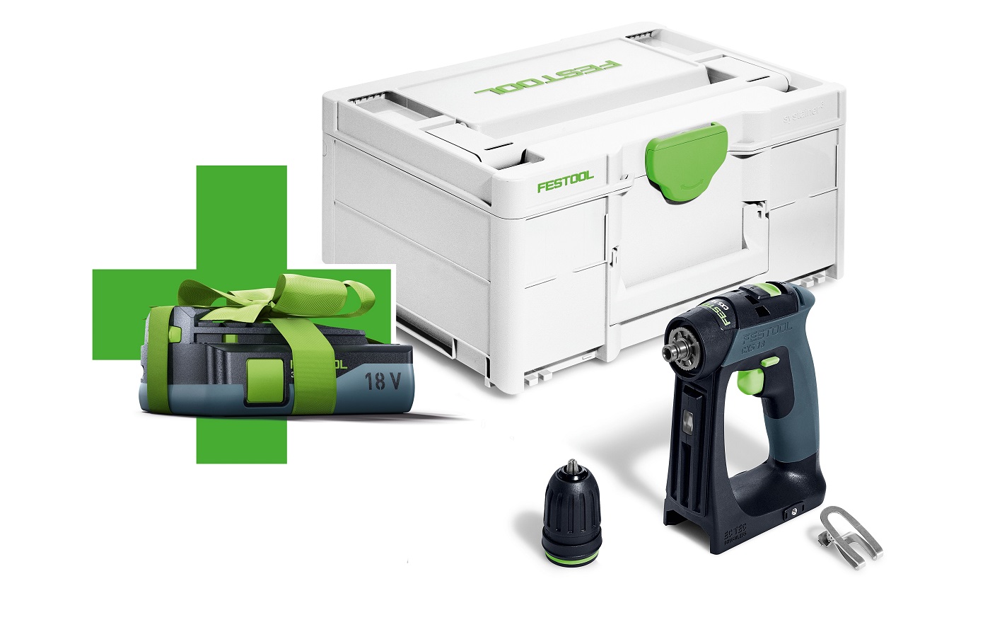 Festool Akku-Bohrschrauber CXS 18-Basic-3,0 - 578063