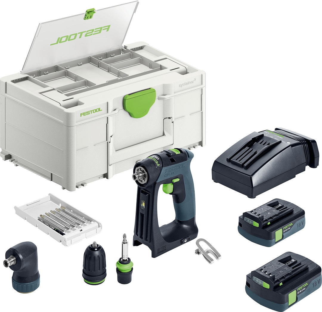 Festool Akku-Bohrschrauber CXS 18 C 3,0-Set - 576884