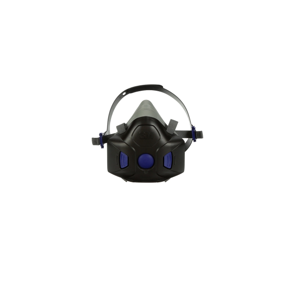 3M™ Secure Click™ Halbmaske mit Sprechmembran HF-802SD, Gr. M