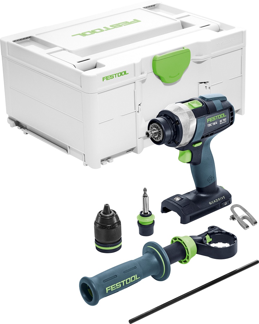 Festool Akku-Bohrschrauber TDC 18/4 I-Basic QUADRIVE - 575601