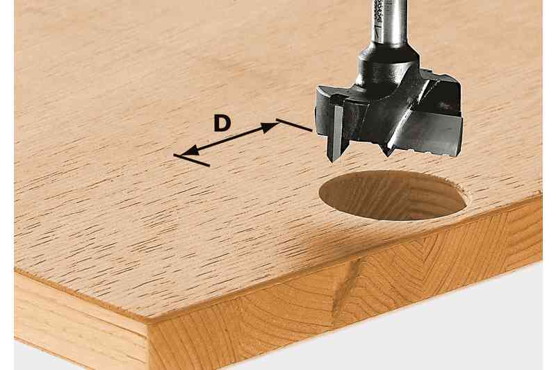 Festool Beschlagbohrer HW S8 D15 - 491070