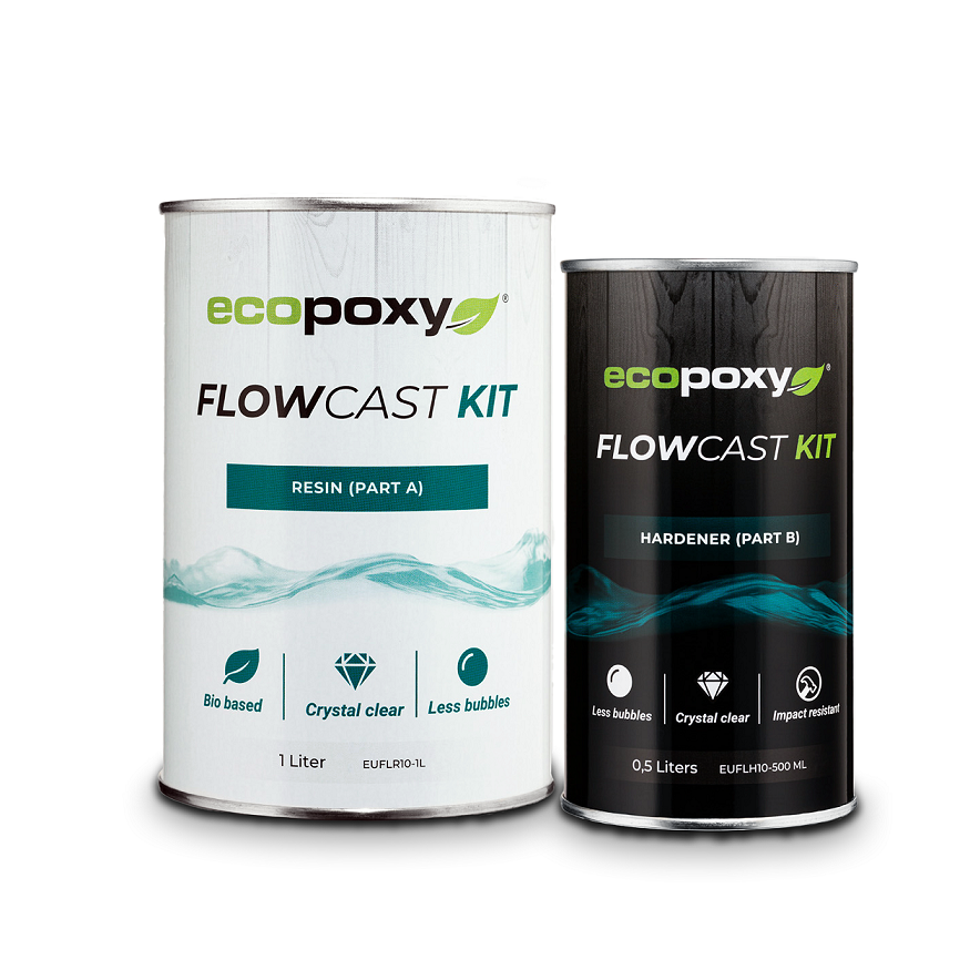 EcoPoxy Flowcast Kit Epoxidharz inkl. Härter